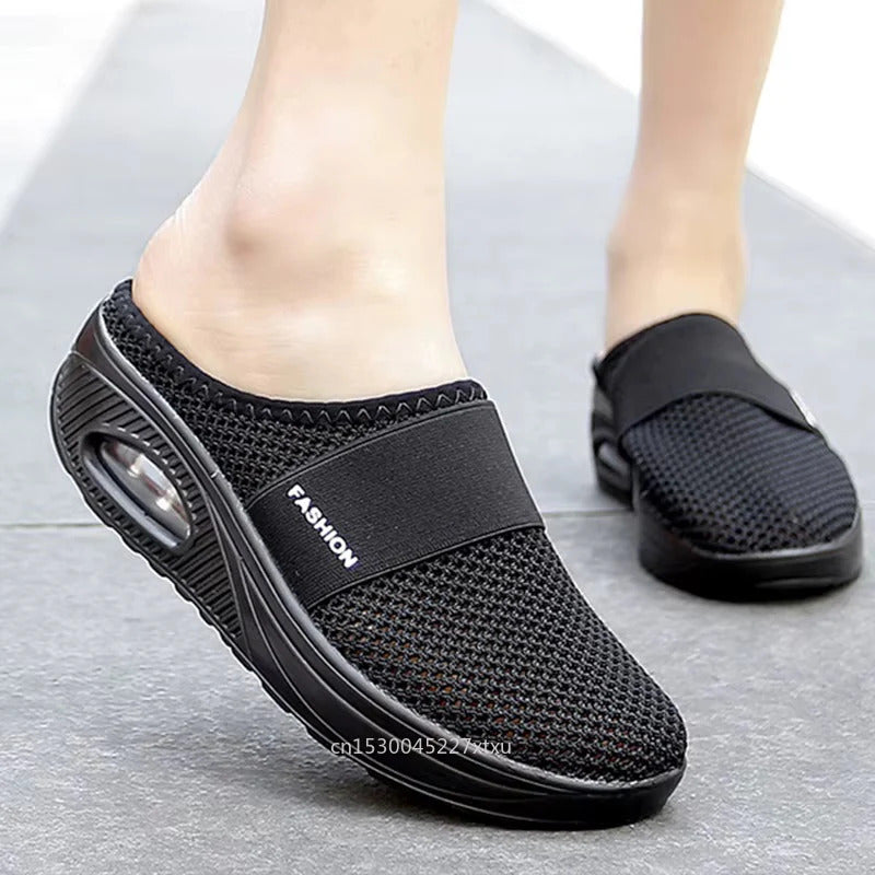 Aérina - Sabot Orthopédique Femme Confortable, Semelle à Air, Léger et Élégant